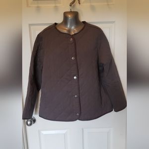 NWT - Christopher & Banks - quilted jacket - 14W